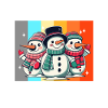 Chillin with my Snowmies