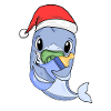Requin bébé Noël
