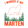 Marder Geschenk Baummarder Nerz