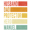 Manuel Name Dad Gift