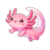 Axolotl Kawaii Amphibian Amphibian