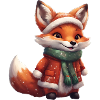 Christmas Fox