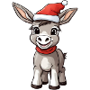 Christmas Donkey