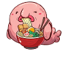 Kawaii Blobfish Ramen Japanese Food