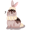 Chocolate Pastry Bunny