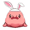 Kawaii Blobfish Easter Rabbit Bunny