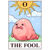 Blobfish Tarot Card