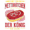 Mettbrötchen König Mett Hackepeter