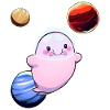 Drôle Blobfish Space Astronaut Planet