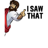 I saw that Jesus