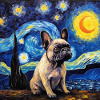 Bouledogue français Nuit étoilée
