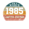 Birthday - Limited Edition March 1985