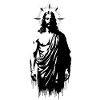Jesus Christ StreetART Banksy Style