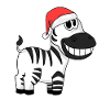 Zebra Christmas