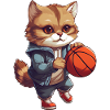 Basketball Cat