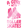 Rollschuh Mädchen