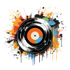 Disque Vinyle LP Platine Rétro