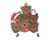 Joyeux Noël Bearmas Pun Ours