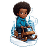 Weihnachtsgeschenk Idee Winterwunderland
