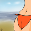 Me on the beach