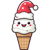 Crème glacée Noël Delicious