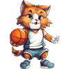 Basketball Cat