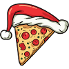 Pizza Christmas Food