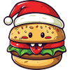Burgers Christmas Food