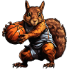 Squirrel Basketball