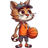 Basketball Cat