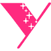 Letter Y Glitter
