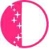 Letter O Glitter