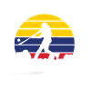 Colombian Baseball Retro Baseball Player