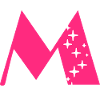 Letter M Glitter