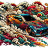 GT86 BRZ JDM Drift Car