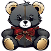 Cute Teddy Bear with Bow