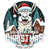 Christmas Llama - llamazing Christmas