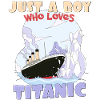 Titanic Ship Boys who just love the RMS Titanic