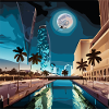 GTA 6 Moonlight in Miami (Miami Collection)