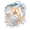 Moonlight, Tiger, Chinese, Japanese, China