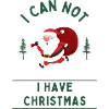 I can't, I have Christmas