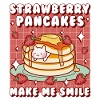 Strawberry Pancakes Make Me Smile