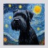 Schnauzer géant Nuit étoilée