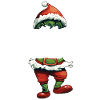 Weihnachtsoutfit Standhafter Elf