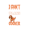 Plans avec mon Cocker Spaniel