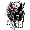 Zombie Skulls and Skulls
