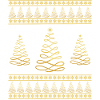 Christmas Tree Snowflake Christmas Atmosphere
