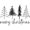 Merry Christmas - Christmas Trees