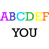 ABCDEF YOU Rainbow