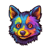 Schipperke Hunderasse Cartoon Kawaii Illustration